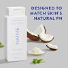 imageNative Body Wash Contains Naturally Derived Ingredients  For Women ampamp Men Sulfate Paraben ampamp Dye Free Leaving Skin Soft and Hydrating  Cashmere ampamp Rain 18 oz  2 PkCotton  Lily
