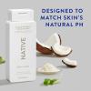 imageNative Body Wash Contains Naturally Derived Ingredients  For Women ampamp Men Sulfate Paraben ampamp Dye Free Leaving Skin Soft and Hydrating  Cashmere ampamp Rain 18 oz  2 PkSandalwood  Shea Butter