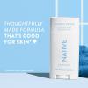 imageNative Deodorant  Natural Deodorant for Men Aluminum Free with Baking Soda Probiotics Coconut Oil and Shea Butter  CharcoalPowder  Cotton