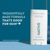imageNative Deodorant  Natural Deodorant for Men Aluminum Free with Baking Soda Probiotics Coconut Oil and Shea Butter  CharcoalSea Salt  Cedar