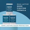 imageNative Deodorant  Natural Deodorant for Men Aluminum Free with Baking Soda Probiotics Coconut Oil and Shea Butter  CharcoalSea Salt  Cedar