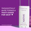 imageNative Deodorant Contains Naturally Derived Ingredients 72 Hour Odor Control  Deodorant for Women and Men Aluminum Free with Baking Soda Coconut Oil and Shea Butter  Lavender ampamp RoseLavender  Rose