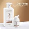 imageNative Moisturizing Daily Facial Moisturizer Gentle Face Lotion Hydrating Cream for Women and Men with Vitamin B3 ampamp Coconut Lightweight Non Greasy Formula  17 fl ozMoisturizing  Coconut  Vitamin B3