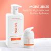 imageNative Moisturizing Daily Facial Moisturizer Gentle Face Lotion Hydrating Cream for Women and Men with Vitamin B3 ampamp Coconut Lightweight Non Greasy Formula  17 fl ozBrightening  Vitamin C  B3