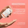 imageNative Moisturizing Daily Facial Moisturizer Gentle Face Lotion Hydrating Cream for Women and Men with Vitamin B3 ampamp Coconut Lightweight Non Greasy Formula  17 fl ozBrightening  Vitamin C  B3