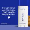 imageNative Sensitive Deodorant Contains Naturally Derived Ingredients 72 Hour Odor Control  Deodorant for Women ampamp Men Aluminum Free with Baking Soda Coconut Oil and Shea Butter Cotton ampamp LilyUnscented