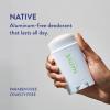 imageNative Sensitive Deodorant Contains Naturally Derived Ingredients 72 Hour Odor Control  Deodorant for Women ampamp Men Aluminum Free with Baking Soda Coconut Oil and Shea Butter Cotton ampamp LilyCucumber  Mint