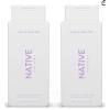 imageNative Body Wash Contains Naturally Derived Ingredients  For Women ampamp Men Sulfate Paraben ampamp Dye Free Leaving Skin Soft and Hydrated  Citrus ampamp Herbal Musk 18 oz  2 PkLilac  White Tea  2 Pk