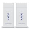 imageNative Body Wash for Men ampamp Women Seasonal  Sulfate Paraben and Dye Free with Naturally Derived Clean Ingredients Leaving Skin Soft and Hydrating Sweet Cinnamon Hearts 18 oz  2 PkUnscented  2 Pk