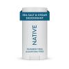 imageNative Deodorant  Natural Deodorant for Men Aluminum Free with Baking Soda Probiotics Coconut Oil and Shea Butter  CharcoalSea Salt  Cedar