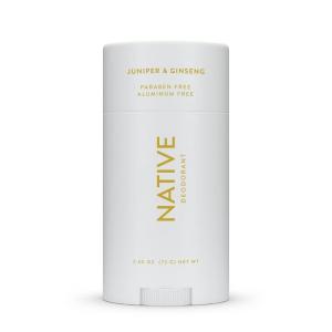 imageNative Deodorant Contains Naturally Derived Ingredients 72 Hour Odor Control  Seasonal Scents for Women and Men Aluminum Free with Baking Soda Coconut Oil and Shea Butter  Lilac ampamp White TeaJuniper  Ginseng