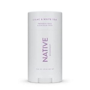 imageNative Deodorant Contains Naturally Derived Ingredients 72 Hour Odor Control  Seasonal Scents for Women and Men Aluminum Free with Baking Soda Coconut Oil and Shea Butter  Lilac ampamp White TeaLilac  White Tea