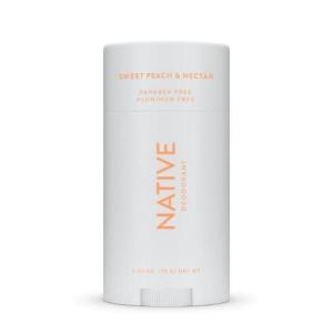 imageNative Deodorant Contains Naturally Derived Ingredients 72 Hour Odor Control  Seasonal Scents for Women and Men Aluminum Free with Baking Soda Coconut Oil and Shea Butter  Lilac ampamp White TeaSweet Peach  Nectar