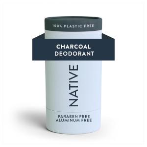 imageNative Plastic Free Deodorant Contains Naturally Derived Ingredients 72 Hour Odor Control  Deodorant for Women and Men Aluminum Free with Baking Soda Coconut Oil and Shea Butter  Lavender ampamp RoseCharcoal