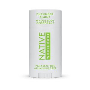 imageNative Whole Body Deodorant Stick Contains Naturally Derived Ingredients Deodorant for Men and Women  72 Hour Odor Protection Aluminum Free with Coconut Oil and Shea Butter  Coconut ampamp VanillaCucumber  Mint