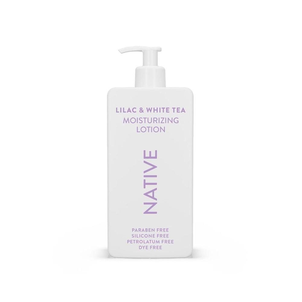 imageNative Body Lotion Contains Naturally Derived PlantBased Moisturizers for Women and Men  Restores Dry Skin Lilac ampamp White Tea 165 fl ozLilac  White Tea