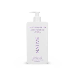 imageNative Body Lotion Contains Naturally Derived PlantBased Moisturizers for Women and Men  Restores Dry Skin Lilac ampamp White Tea 165 fl ozLilac  White Tea