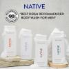 imageNative Body Wash Contains Naturally Derived Ingredients  For Women ampamp Men Sulfate Paraben ampamp Dye Free Leaving Skin Soft and Hydrated  Citrus ampamp Herbal Musk 18 ozSandalwood  Shea Butter