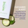 imageNative Body Wash Contains Naturally Derived Ingredients  For Women ampamp Men Sulfate Paraben ampamp Dye Free Leaving Skin Soft and Hydrated  Citrus ampamp Herbal Musk 18 ozCucumber  Mint