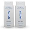imageNative Body Wash Contains Naturally Derived Ingredients  For Women ampamp Men Sulfate Paraben ampamp Dye Free Leaving Skin Soft and Hydrated  Citrus ampamp Herbal Musk 18 ozPowder  Cotton