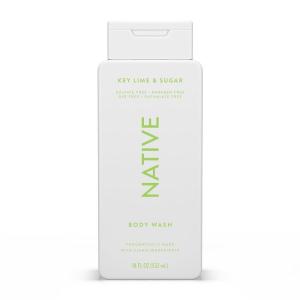 imageNative Body Wash Contains Naturally Derived Ingredients  For Women ampamp Men Sulfate Paraben ampamp Dye Free Leaving Skin Soft and Hydrated  Citrus ampamp Herbal Musk 18 ozKey lime  Sugar
