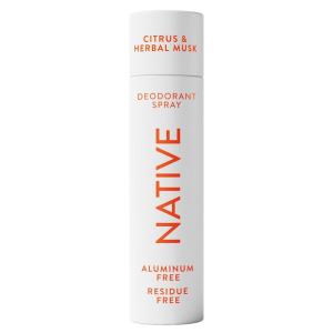image:imageNative AluminumFree Deodorant amp Body Spray Contains Naturally Derived Ingredients  for Women amp Men Citrus amp Herbal Musk 35 ozCitrus  Herbal Musk